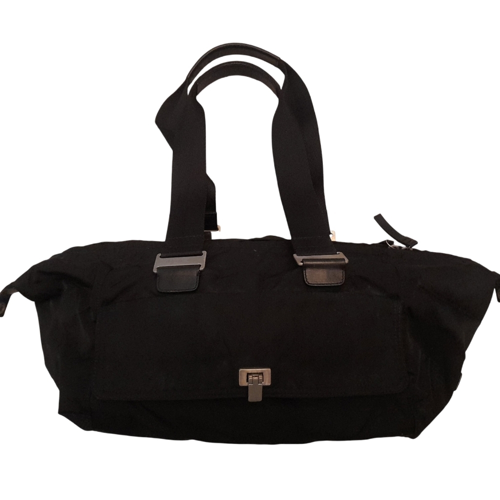 Agnes B Voyage Nylon Shoulder Tote Y2k Bag